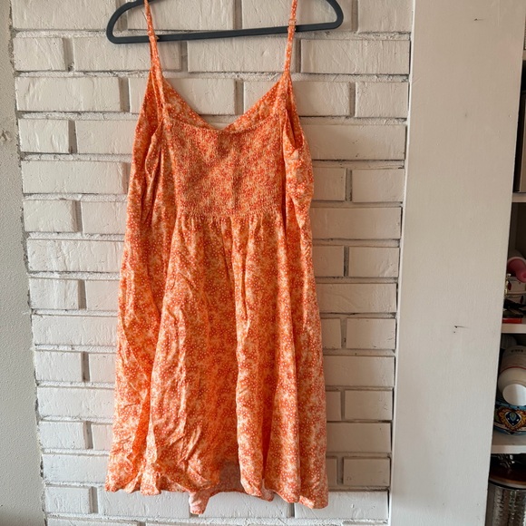 Old Navy Fit and Flare Orange Dress - Picture 8 of 8